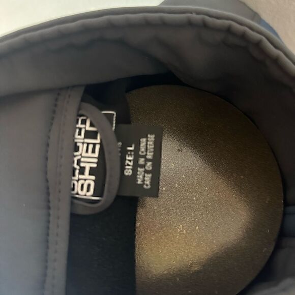 Glacier Shield Men’s Large Blue/Gray Softshell Jacket - Picture 4 of 8